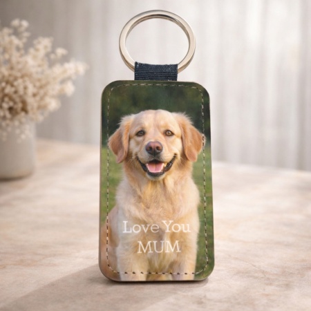 Personalised Photo Keyring for Mum