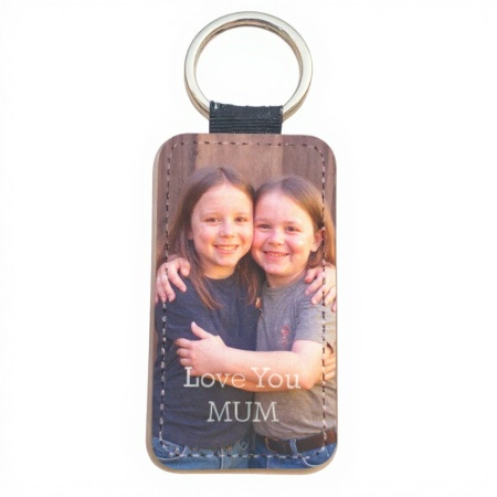 Personalised Photo Keyring for Mum