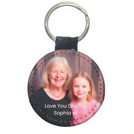 Personalised Photo Keyring for Mum