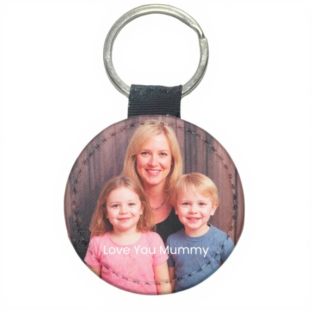 Personalised Photo Keyring for Mum