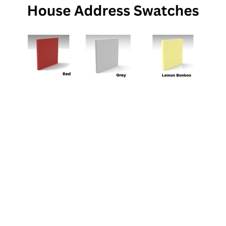 Personalised Address House Signs