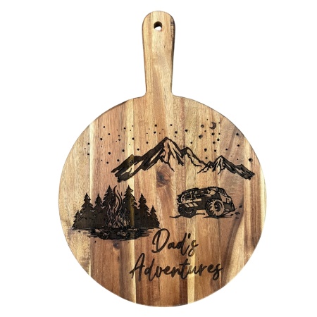Dads Adventure Chopping Board