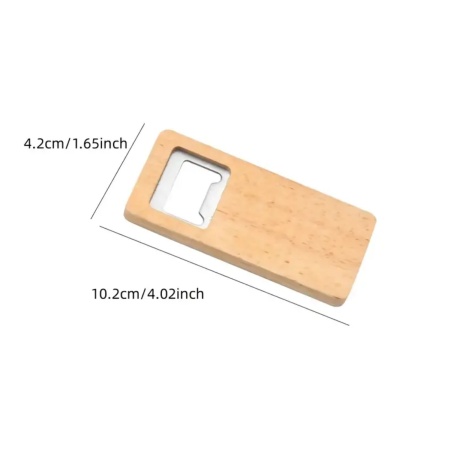 Personalised Wood Bottle Opener