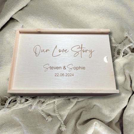 Wedding - Engagement Keepsake Box
