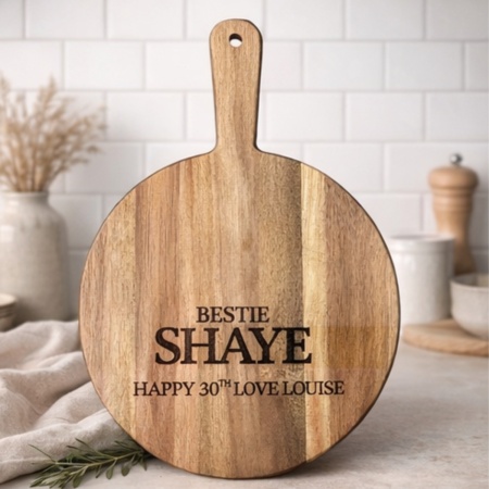 Bet Friend Chopping Board Personalised
