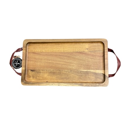 Personalised Monogram Wood Serving Tray