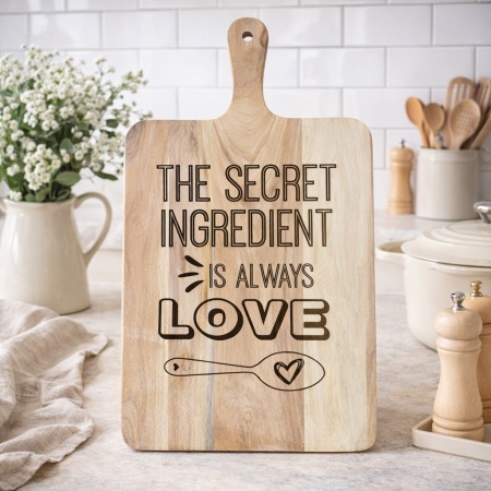 Engraved Wooden Chopping Board –  3 Designs