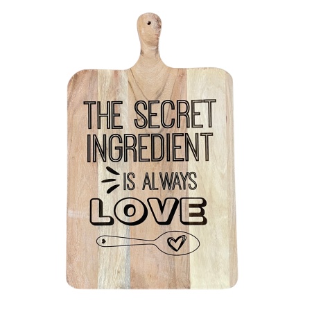 Decorative Chopping Board - The Secret Ingredient