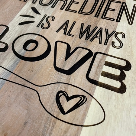 Decorative Chopping Board - The Secret Ingredient