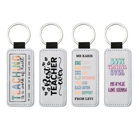 Teacher Thank You Gift Keyring