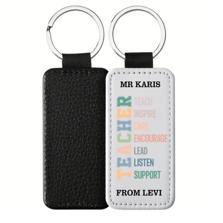 Teacher Thank You Gift Keyring