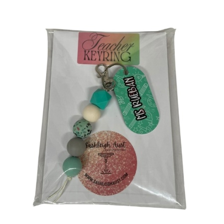 Teacher Personalised Keyring