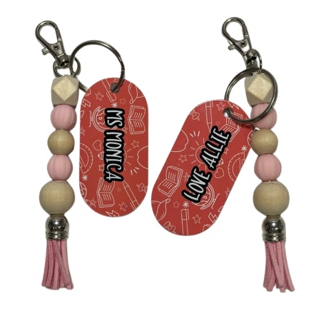 Teacher Personalised Keyring