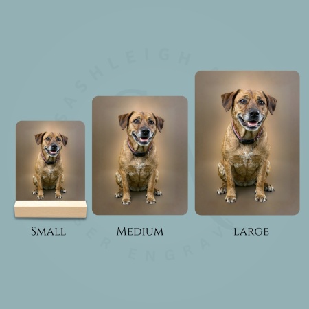 Personalised Aluminium Photo Prints | Sublimation Finish | 3 Sizes