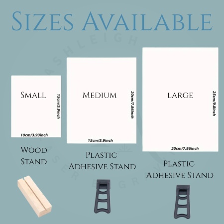 Personalised Aluminium Photo Prints | Sublimation Finish | 3 Sizes