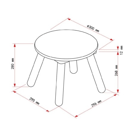 Kids Wood Stool - Personalised Engraved
