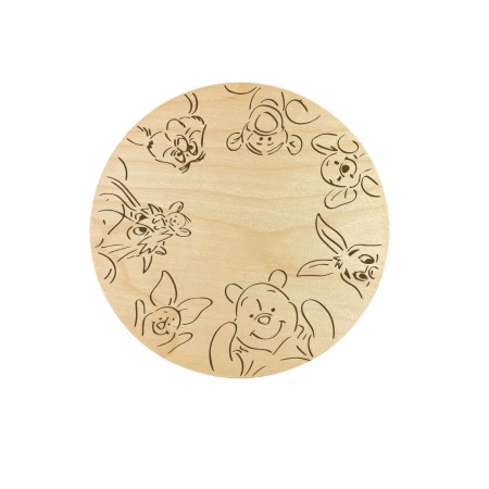 Kids Wood Stool - Personalised Engraved