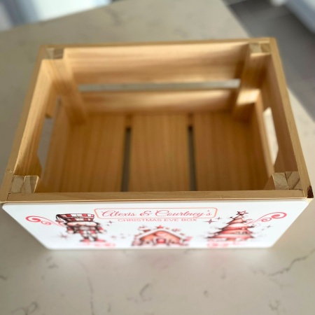 Personalised Christmas Eve Box – Nutcracker, Gingerbread House and Tree Design