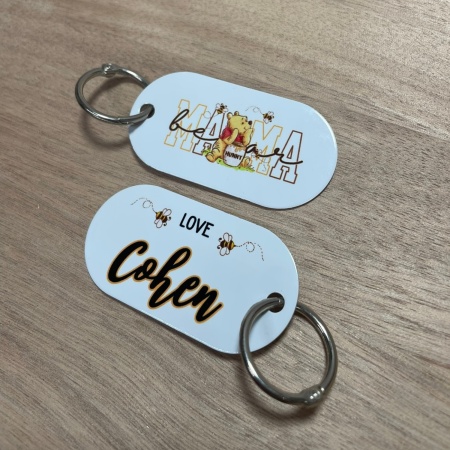 Personalised Keyring with Kids Names