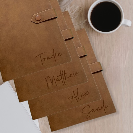 Personalised Best Friend Notebook – Custom Engraved A5 Journal Gift