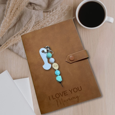 Personalised Mum Notebook – Custom Engraved A5 Journal Gift