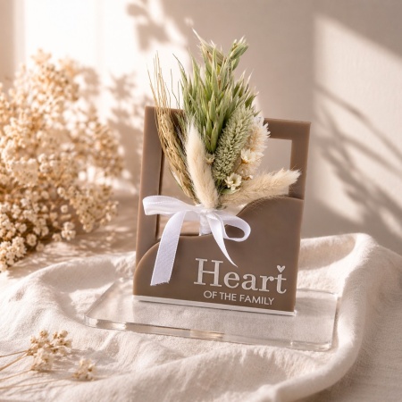 Heart of the Family Plaque – Mother’s Day Gift for Mum or Nan